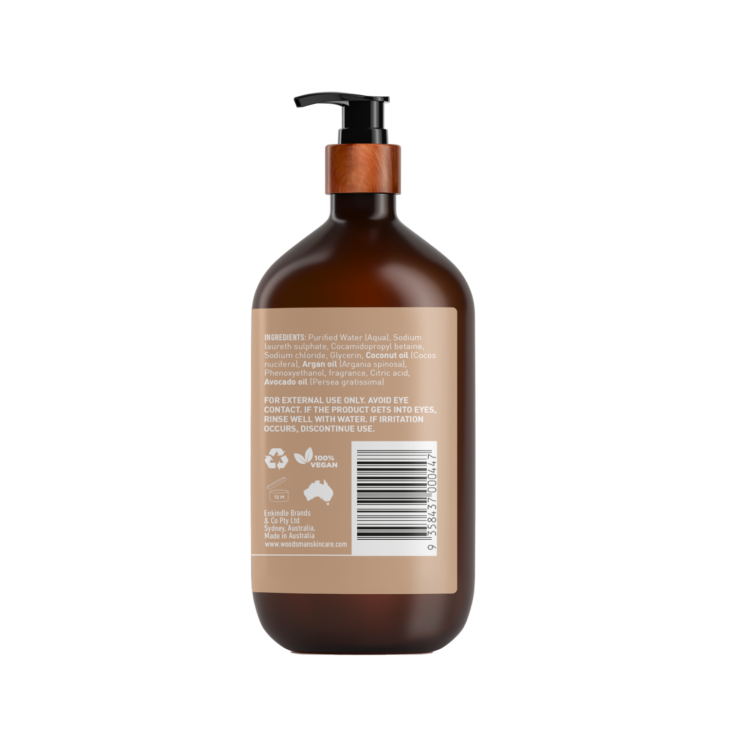 Spiced Cedar Body Wash (1,000ml)